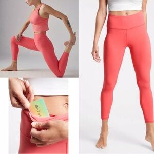 Athleta Women's Coral High-Waisted Leggings, Size Small